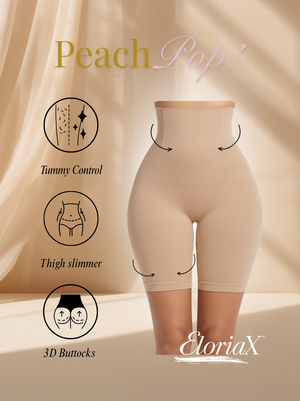 PeachPop Shorts